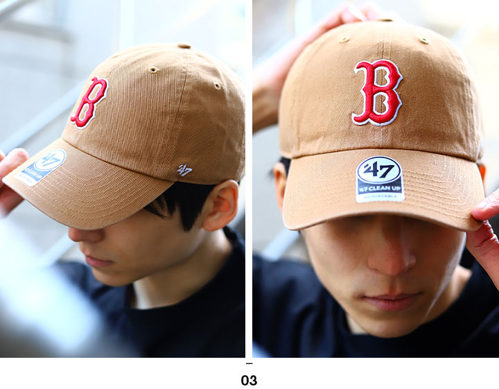47 キャップ ヤンキース ドジャース レッドソックス MLB メンズ レディース カーキ ロゴ 47brand フォーティセブン 帽子 cap ローキャップ 浅め おしゃれ | 47Brand | 09