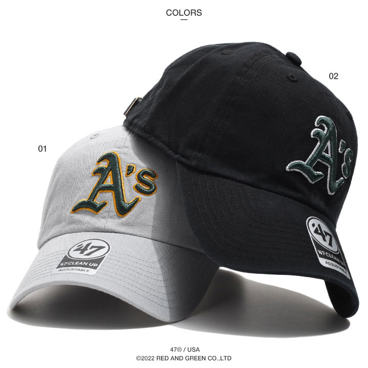 47 キャップ オークランド アスレチックス MLB As ロゴ 47brand