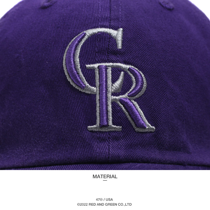 47 キャップ コロラド ロッキーズ MLB Rockies ロゴ 47brand