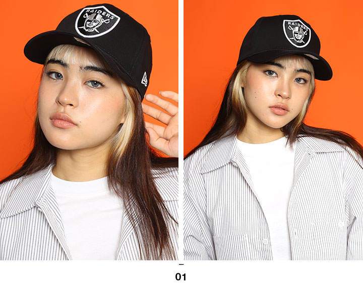 ニューエラ NEW ERA キャップ ストレッチ NFL Raiders ロゴ NFL 9Fifty