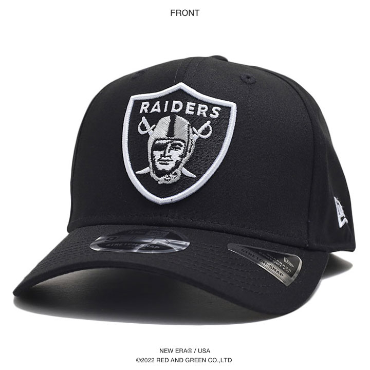 ニューエラ NEW ERA キャップ ストレッチ NFL Raiders ロゴ NFL 9Fifty