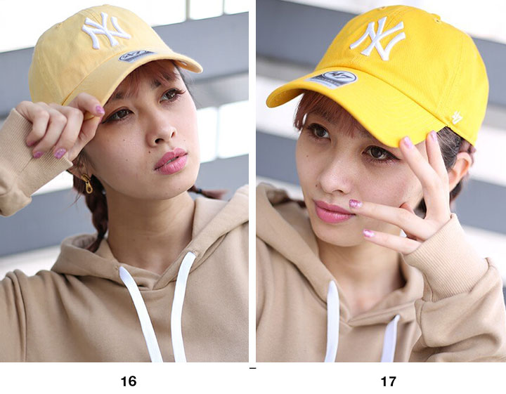 47 キャップ ニューヨークヤンキース MLB ヤンキース NY ロゴ 47brand フォーティセブン CLEAN UP 帽子 cap ローキャップ 浅め ベースボールキャップ 刺繍 | 47Brand | 11