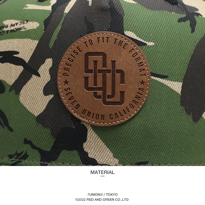 7Union 7union キャップ セブンユニオン 帽子 cap 深め カーブ