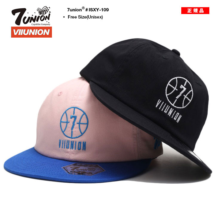 7Union 7union キャップ セブンユニオン 帽子 cap 深め フラット