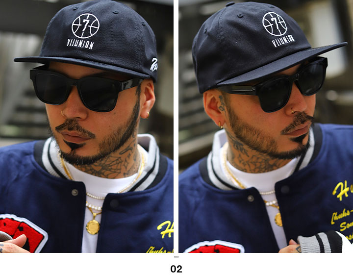 7Union 7union キャップ セブンユニオン 帽子 cap 深め フラット