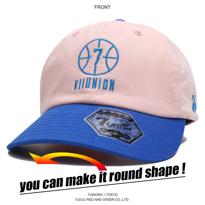 7Union 7union キャップ セブンユニオン 帽子 cap 深め フラット