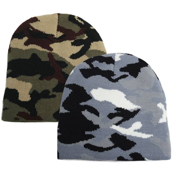 ミリタリー柄ジャケット ニット帽セット 自衛隊 グッズ 陸自 陸上自衛隊 こども ニット帽 ニットキャップ