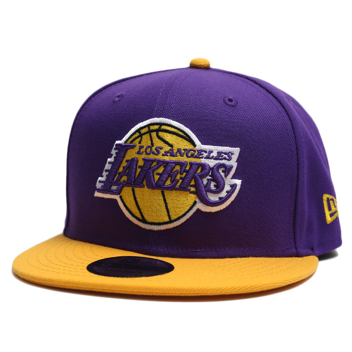 ニューエラ NEW ERA キャップ NBA Lakers ロゴ 9Fifty 帽子 cap 深め