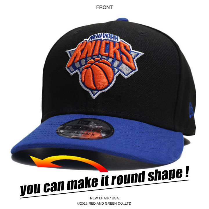 ニューエラ NEW ERA キャップ NBA Knicks ロゴ 9Fifty 帽子 cap 深め