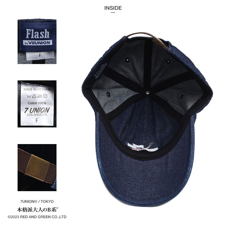 blalk smorker 7union コラボベースボールキャップ