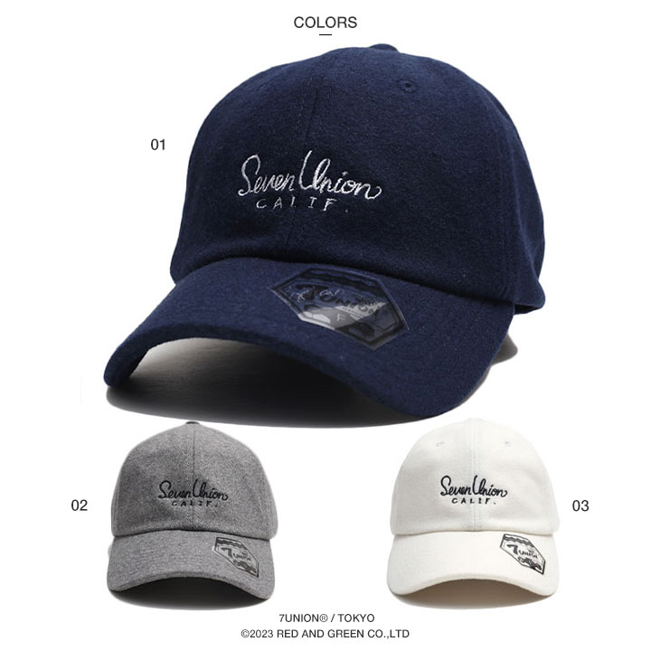 7Union 7union キャップ セブンユニオン 帽子 cap ローキャップ