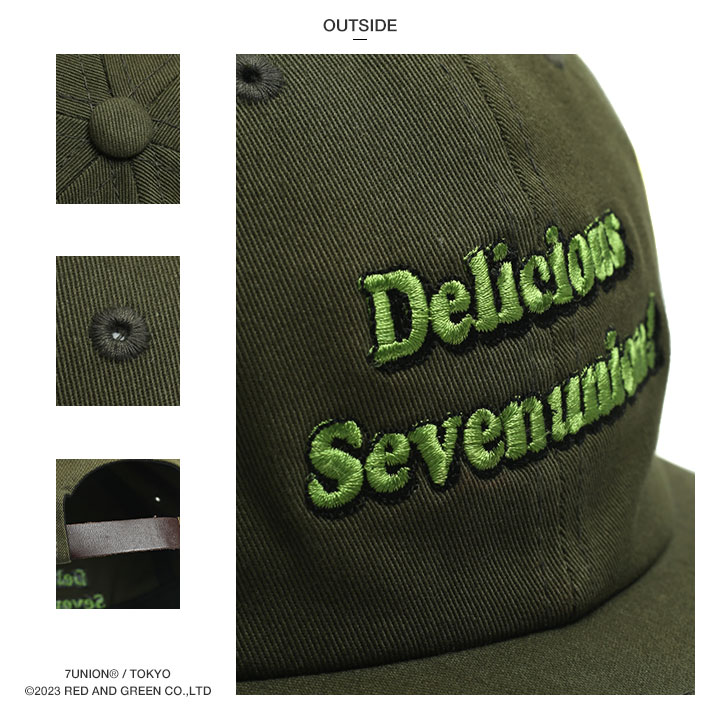 7Union 7union キャップ セブンユニオン 帽子 cap 浅め ロー