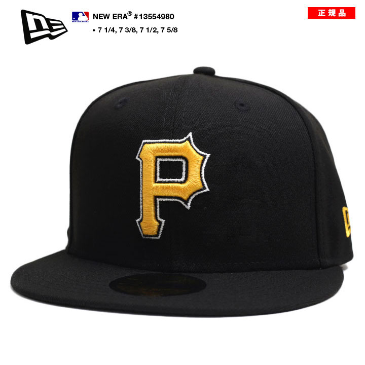 59FIFTY ニューエラ NEW ERA キャップ MLB Pirates P ロゴ 59Fifty