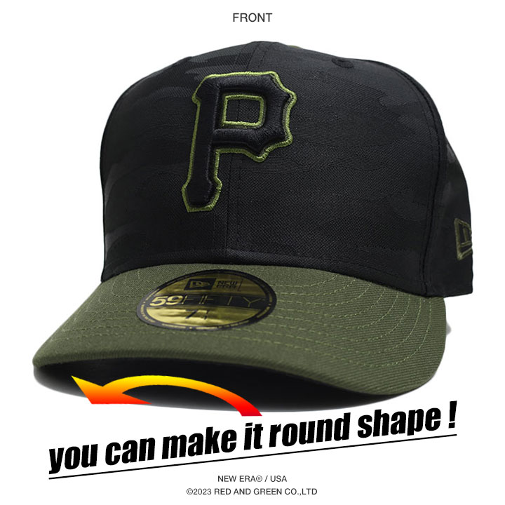 ニューエラ NEW ERA キャップ MLB Pirates P ロゴ 59Fifty 帽子 cap