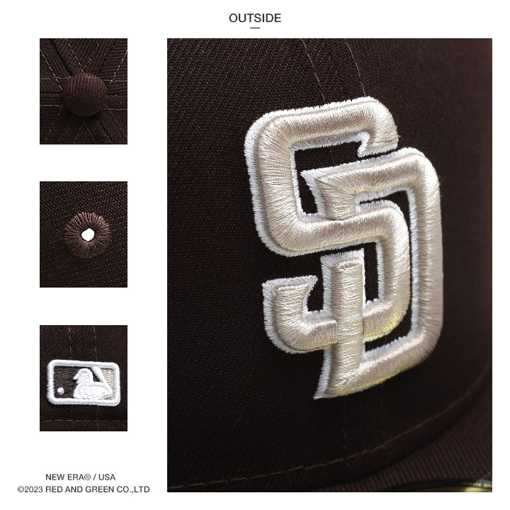 59FIFTY ニューエラ NEW ERA キャップ MLB Padres SD ロゴ 59Fifty