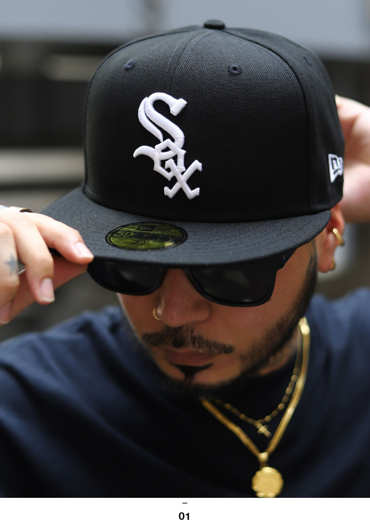 ニューエラ NEW ERA キャップ MLB Sox ロゴ 59Fifty 帽子 cap 深め フラットバイザー フィッテッドキャップ シンプル 定番 人気｜weekindenim｜06