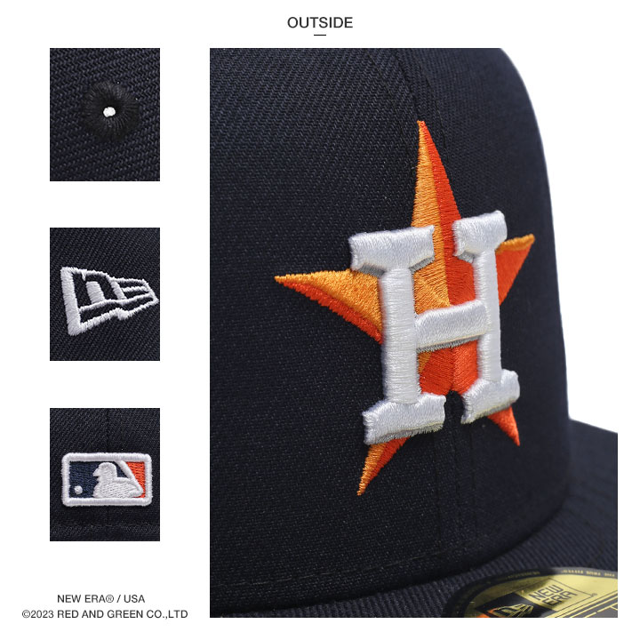 ニューエラ NEW ERA キャップ 大きいサイズ MLB Astros H アストロズ 星 スター ロゴ 59Fifty 帽子 cap 深め フフィッテッドキャップ プロモデル シンプル｜weekindenim｜13