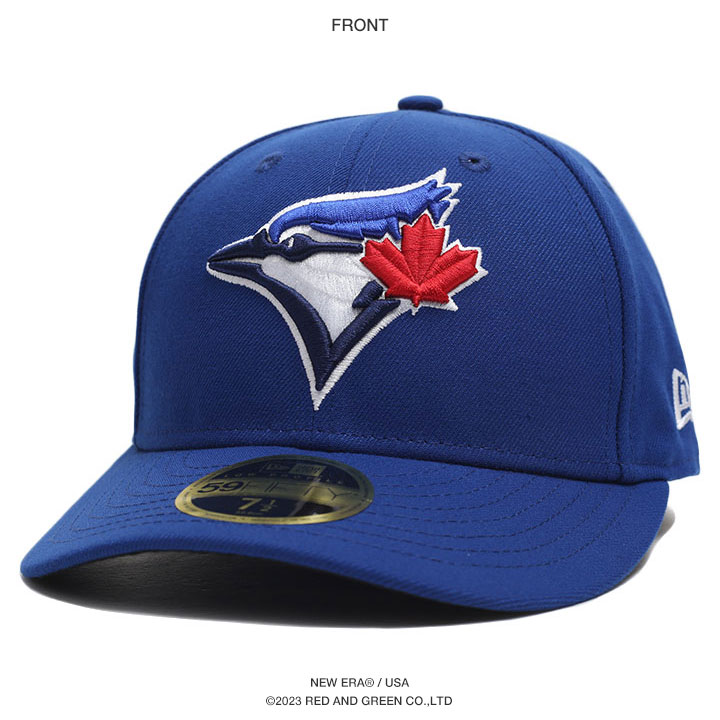 ニューエラ NEW ERA トロント ブルージェイズ キャップ 大きいサイズ MLB Blue Jays カナダ もみじ 鳥 LP 59Fifty 帽子 cap 浅め カーブバイザー プロモデル｜weekindenim｜10