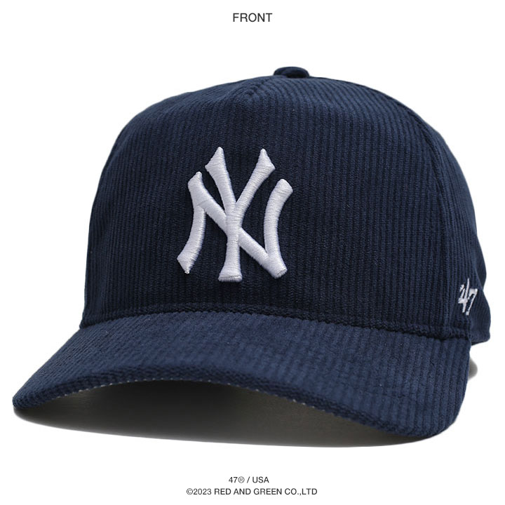 47 キャップ メンズ 大きいサイズ MLB ヤンキース NY ロゴ 47brand フォーティセブン 帽子 cap ハイキャップ 深め ベースボールキャップ シンプル b系｜weekindenim｜10