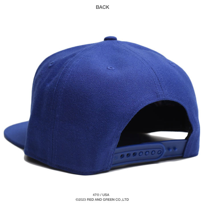 47 キャップ ドジャース  MLB Dodgers LA ロゴ 47brand フォーティセブン 帽子 cap スナップバック 青｜weekindenim｜13