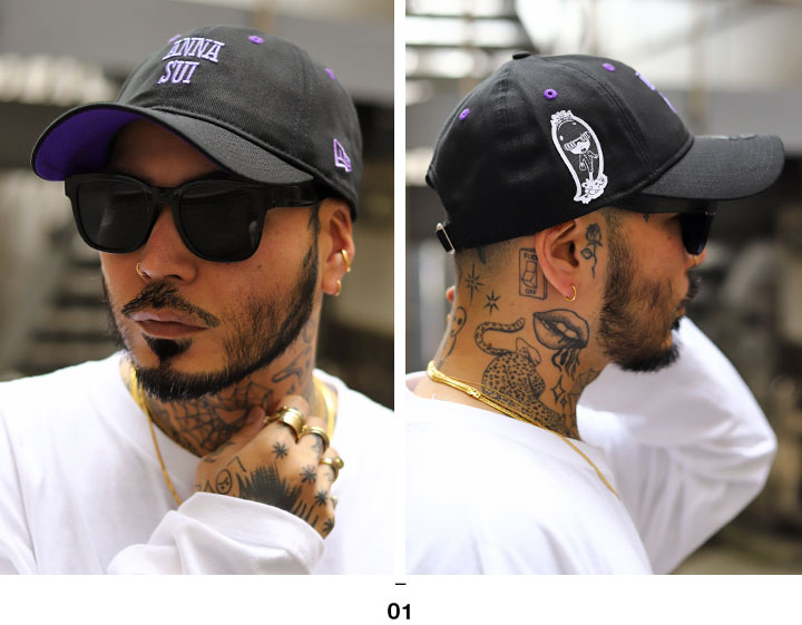 9TWENTY NEW ERA × ANNA SUI キャップ 公式大きいサイズ