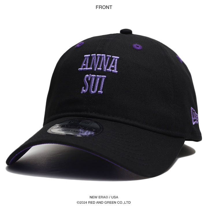 NEW ERA × ANNA SUI キャップ 公式大きいサイズ ニューエラ アナスイ ロゴ 9thirty 帽子 cap ローキャップ 浅め ベースボールキャップ シンプル 刺繍 高級感｜weekindenim｜11