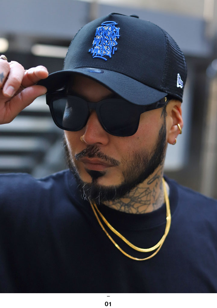 ニューエラ NEW ERA キャップ メッシュキャップ 大きいサイズ 9forty A-Frame Trucker 帽子 cap ハイキャップ 深め スナップバックキャップ グラフィティ 刺繍｜weekindenim｜04