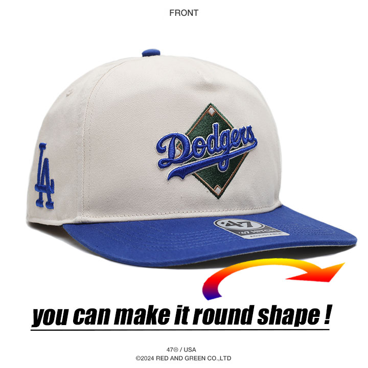 【最終価格】LA Dodgers ドジャース ビンテージ キャップ ハット 47 キャップ ドジャース 大きいサイズ MLB Dodgers LA ロゴ