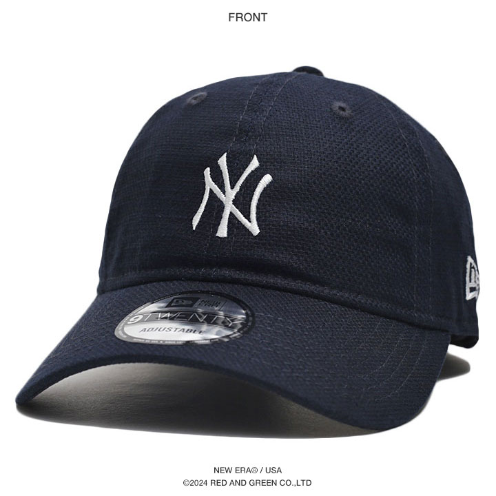 ニューエラ NEW ERA キャップ 大きいサイズ MLB ヤンキース NY ロゴ 9twenty 帽子 cap ローキャップ 浅め ベースボールキャップ シンプル バイカラー 高級感 麻｜weekindenim｜10