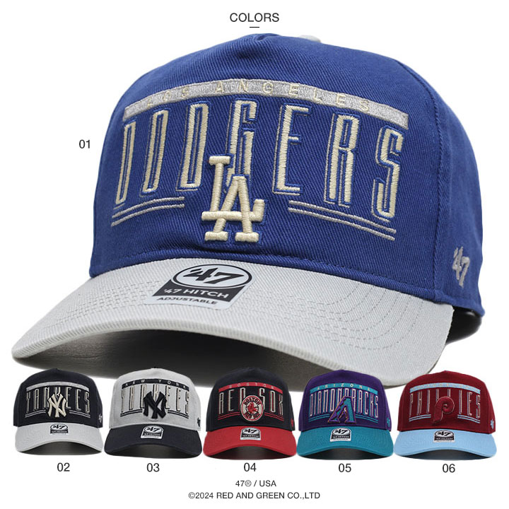 47Brand 47 キャップ ドジャース 大きいサイズ MLB Dodgers LA