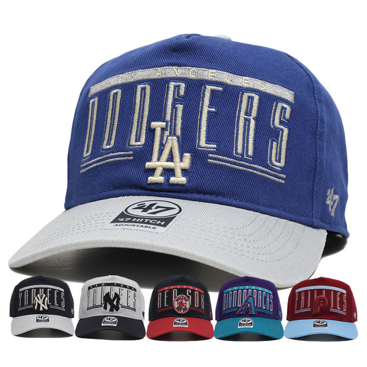 （US発）Sporty＆Rich × '47 × Los Angeles Dodgers キャップ Sporty & Rich x the LA Dodgers