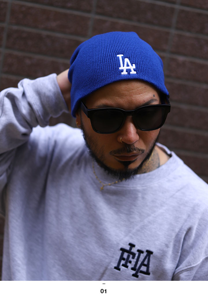 楽天市場】'47 フォーティーセブン ニット帽 LA ドジャース