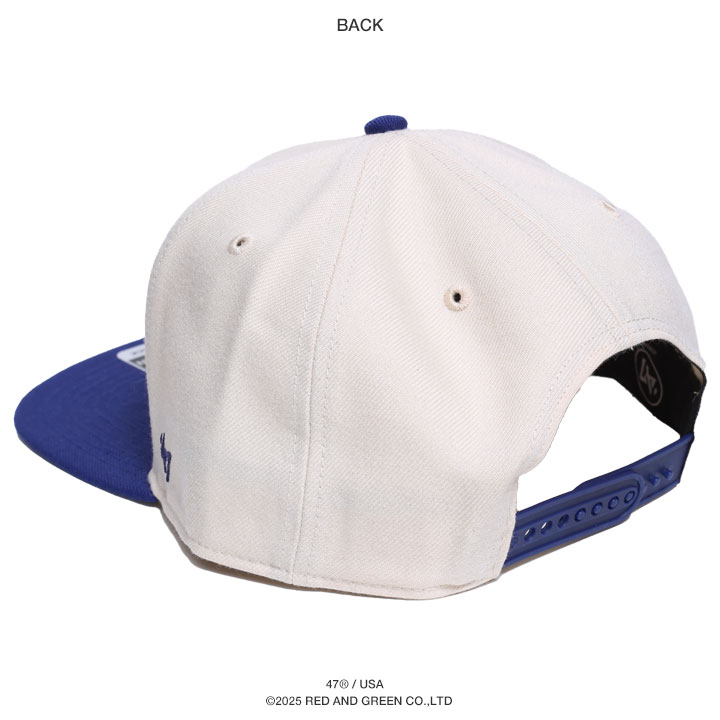 47（フォーティーセブン） キャップ 白 大きいサイズ MLB Dodgers LA