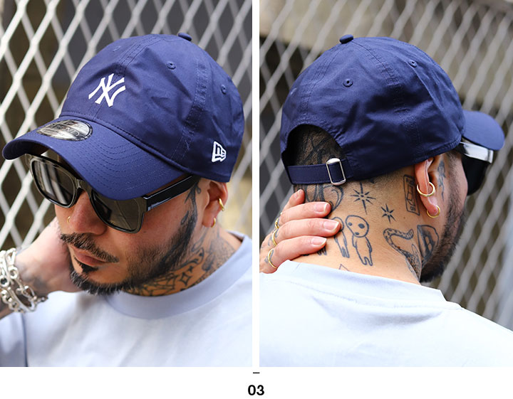 ニューエラ NEW ERA キャップ ドジャース ヤンキース 大きいサイズ MLB Dodgers LA NY ロゴ 9twenty 帽子 cap ローキャップ 浅め シンプル 刺繍 | NEW ERA | 07