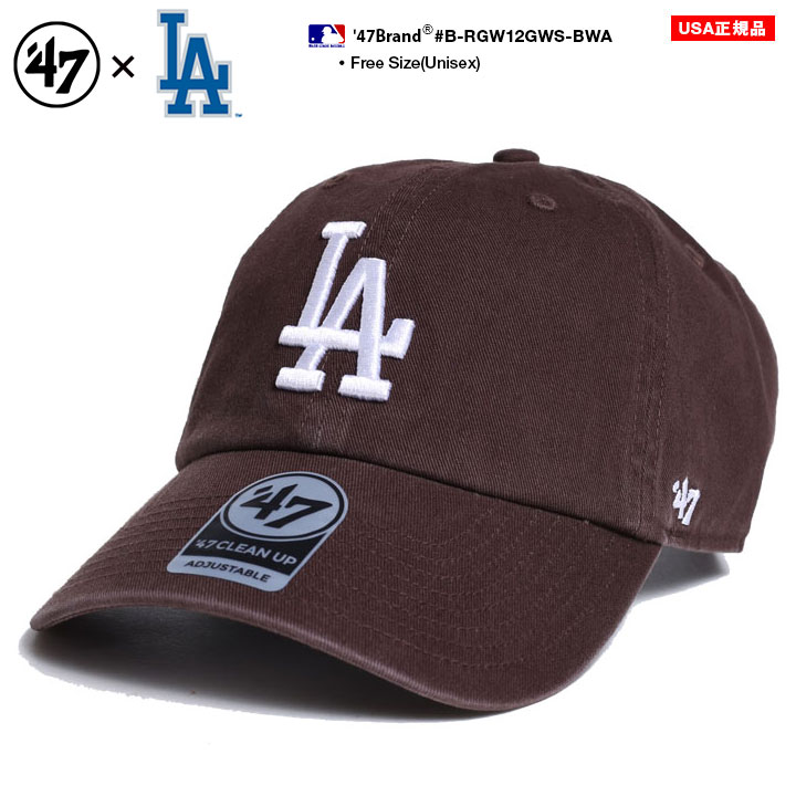 MLB - LosAngeles DodgersドジャースUS限定47キャップ帽子大谷翔平 47Brand 47 キャップ 公式 大谷 大きいサイズ MLB Dodgers LA