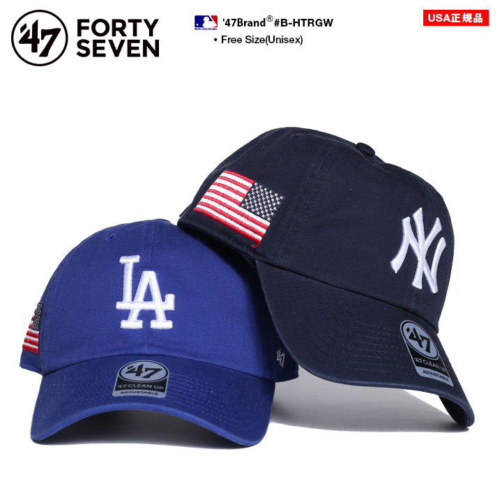 47 キャップ 大きいサイズ MLB Dodgers LA NY ロゴ 47brand