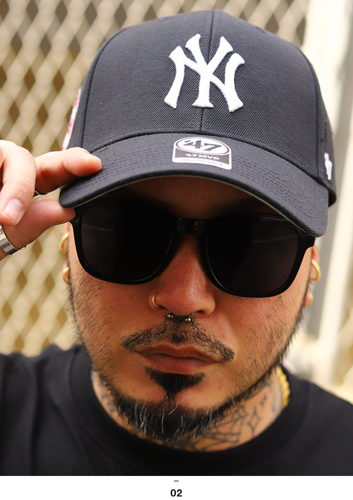 47 キャップ 大きいサイズ MLB Dodgers LA ロゴ 47brand フォーティセブン MVP ドジャース ヤンキース NY 帽子 cap ローキャップ 浅め 刺繍 b系 | 47Brand | 05