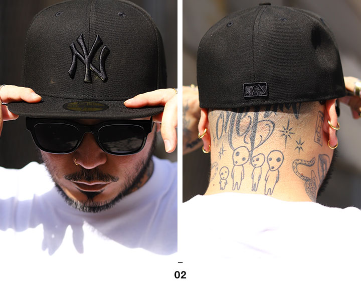 【タグ付き】YANKEESニューヨークヤンキースMLBビッグロゴ刺繍キャップB系 9FORTY ニューエラ NEW ERA キャップ ニューヨークヤンキース