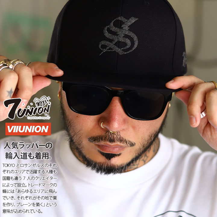 入手困難 即納 セブンユニオン 7UNION キャップ 帽子 FUCK OFF 7Union 7UNION セブンユニオン キャップ 帽子 レザーストラップ