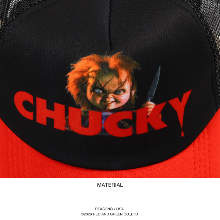 REASON × Chucky 公式 コラボ キャップ Child's Play チャイルド