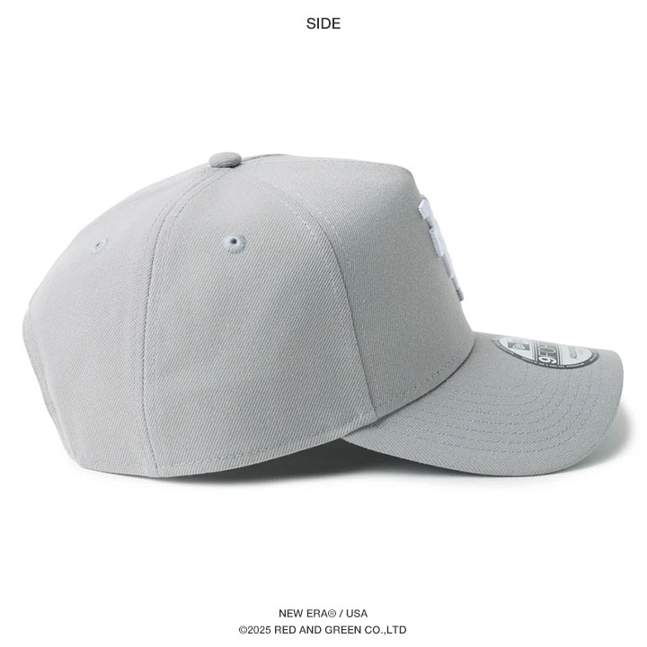 New Era 9FORTY グレー LA 逆ロゴ 9FORTY ニューエラ NEW ERA キャップ ドジャース LA 逆さロゴ 大きい