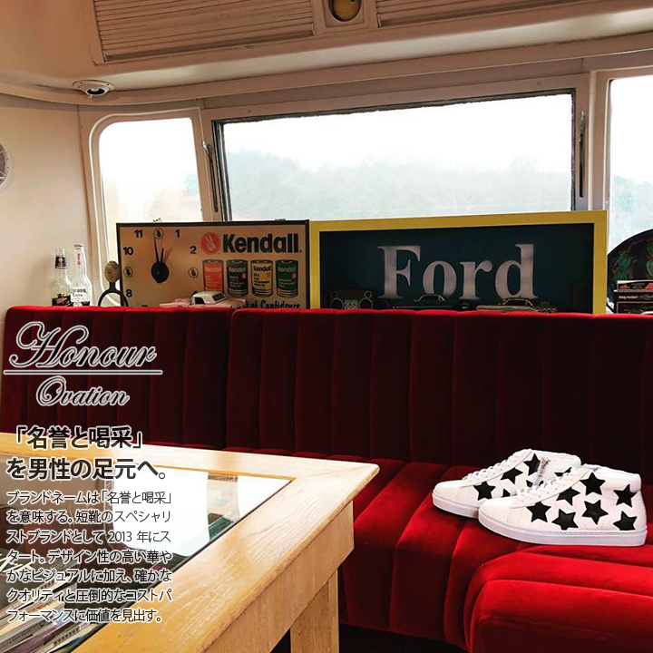 アナ オベーション HONOUR OVATION スニーカー ハイカット 靴 シューズ