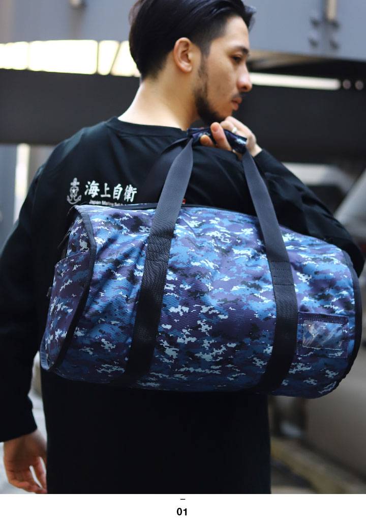 防衛省自衛隊グッズ 海上自衛隊 ボストンバック : 本格派大人のB系XL&