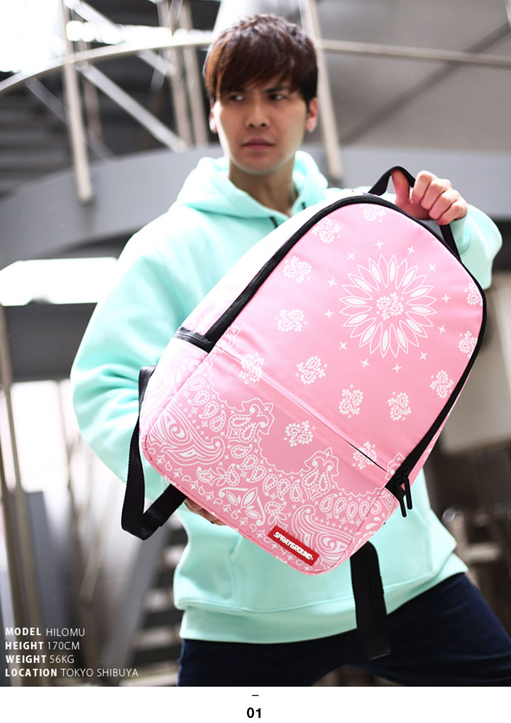 スプレーグラウンド SPRAYGROUND ピンク　リュック 楽天市場】【正規販売店】スプレーグラウンド Sprayground ピンク
