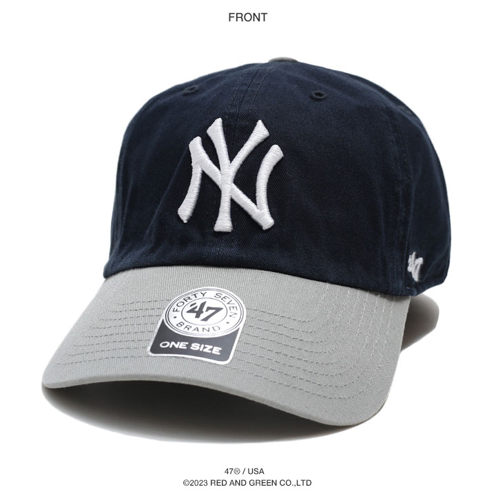 47 キャップ 47brand ニューヨーク ヤンキース 帽子 ローキャップ メンズ レディース 紺 ネイビー MLB NY ロゴ フォーティセブン cap おしゃれ かっこいい｜weekindenim｜12