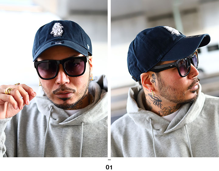 47 キャップ シカゴ カブス ローキャップ メンズ レディース 青 MLB Cubs C ロゴ 47brand フォーティセブン 帽子 cap 浅め｜weekindenim｜07