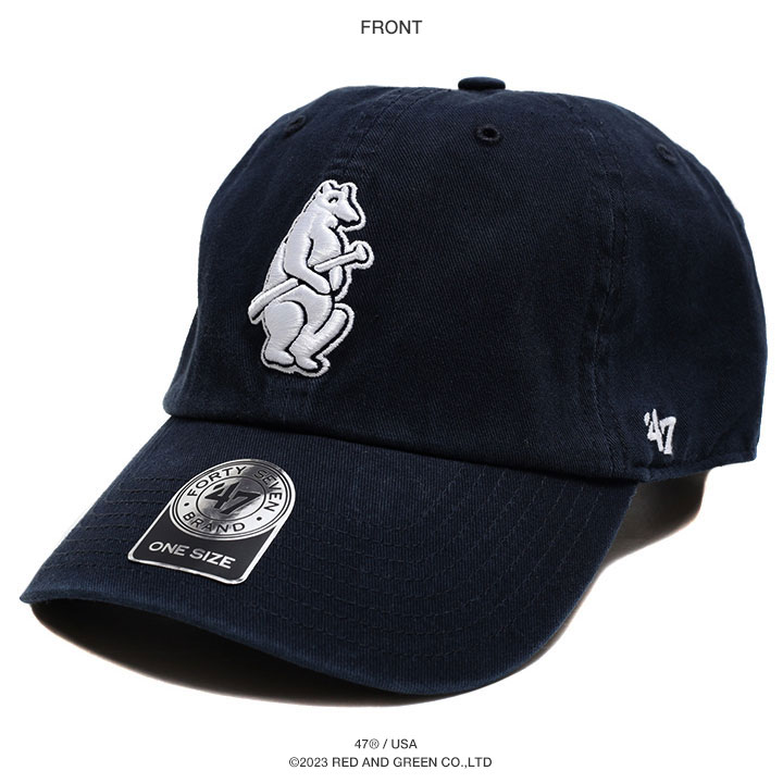 47 キャップ シカゴ カブス ローキャップ メンズ レディース 青 MLB Cubs C ロゴ 47brand フォーティセブン 帽子 cap 浅め｜weekindenim｜13