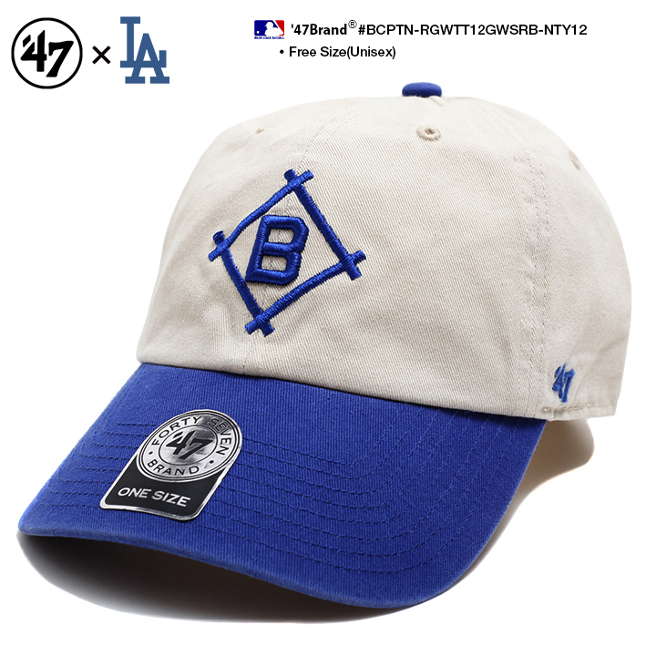 47 キャップ ドジャース MLB Dodgers LA ロゴ 47brand