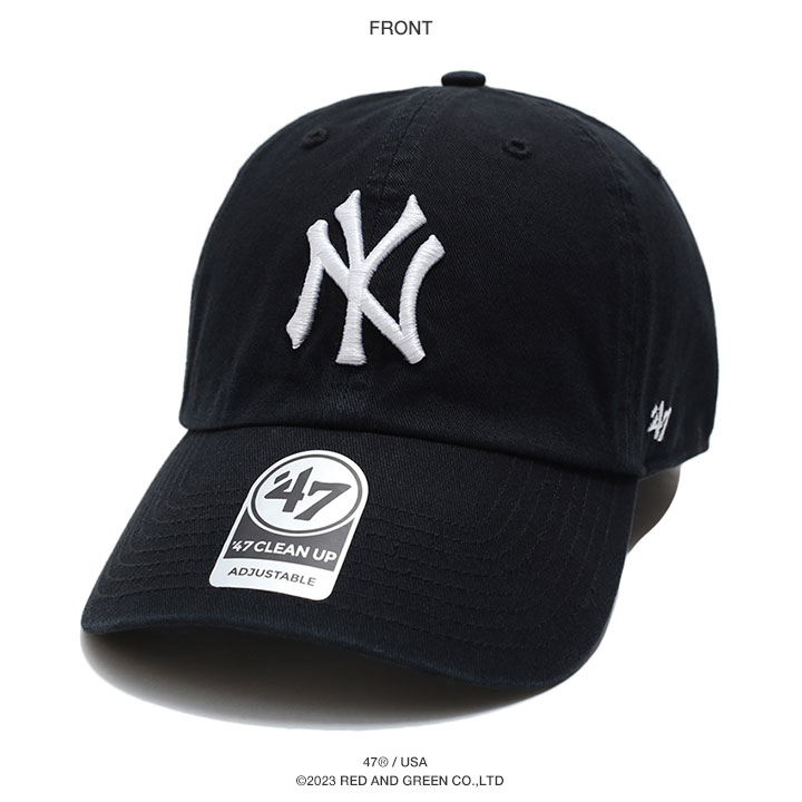 47 キャップ 47brand ニューヨーク ヤンキース 帽子 ローキャップ メンズ レディース 黒 MLB NY ロゴ フォーティセブン cap おしゃれ かっこいい｜weekindenim｜13