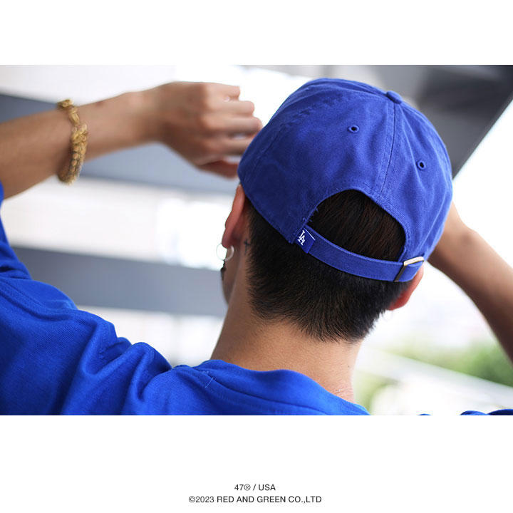 47 キャップ ドジャース  MLB Dodgers LA ロゴ 47brand フォーティセブン 帽子 cap ローキャップ 浅め｜weekindenim｜08